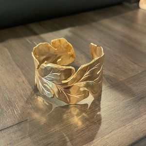Gold Bracelet Cuff